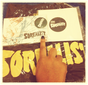SOREALIST  - My Official merchandise from SORE