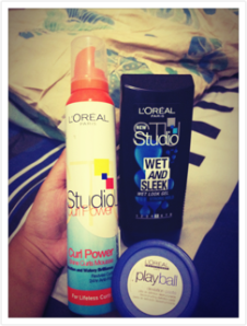 my 3 fav products for curly hair 